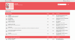 Desktop Screenshot of anorakforum.com